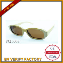 Gafas de moda 2015 elipse madera Fudan (FX15053)